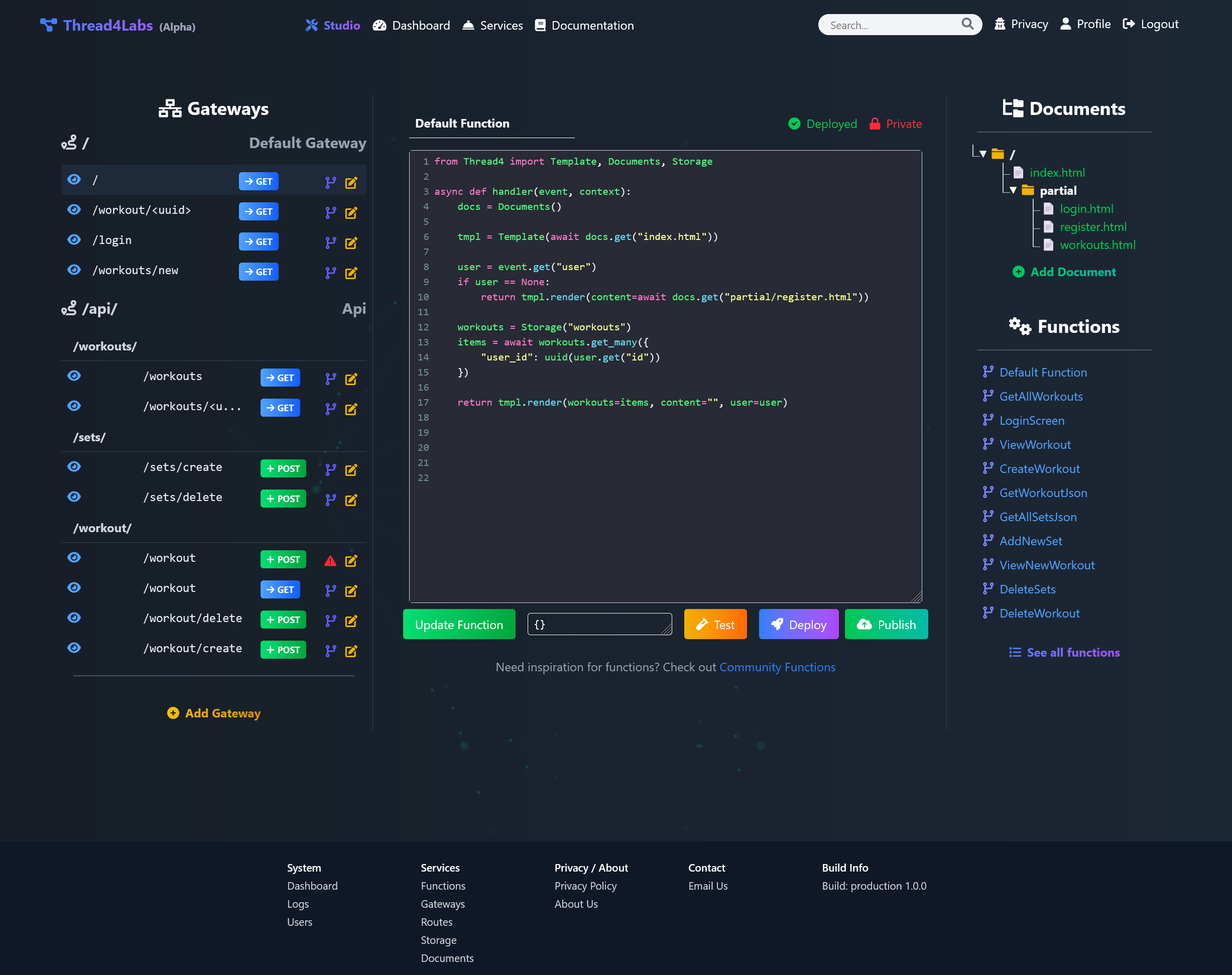 Image of the Studio Service